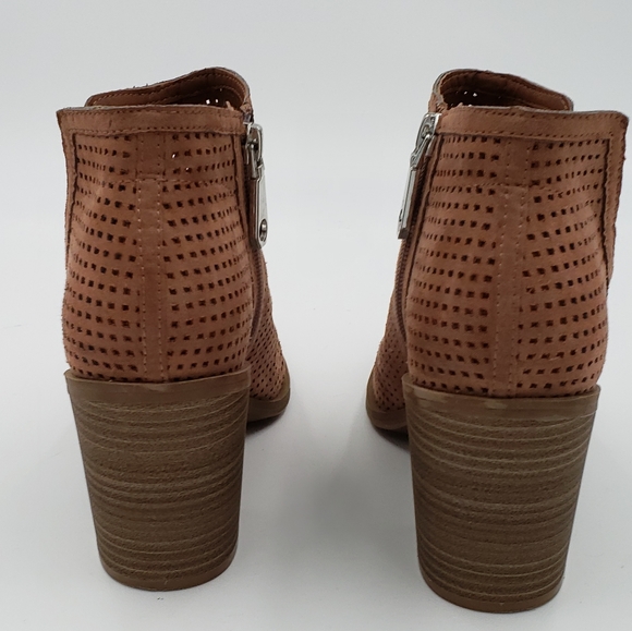 DV Dolce Vita Tan-Taupe Block Heel Ankle Boot - Picture 5 of 13